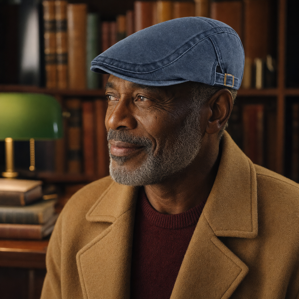 Casquette en denim rétro — MOY
