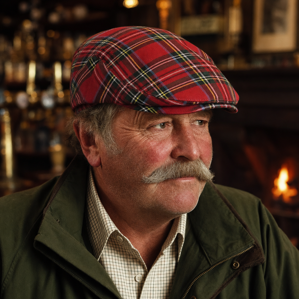 Casquette à carreaux — LAVENTIE