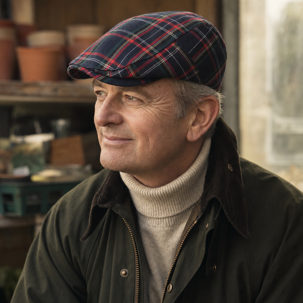 Casquette à tartan — BERLAIMONT