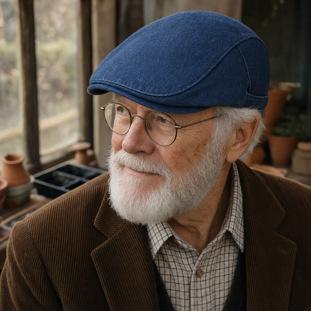 Casquette en denim brut — HAZEBROUCK