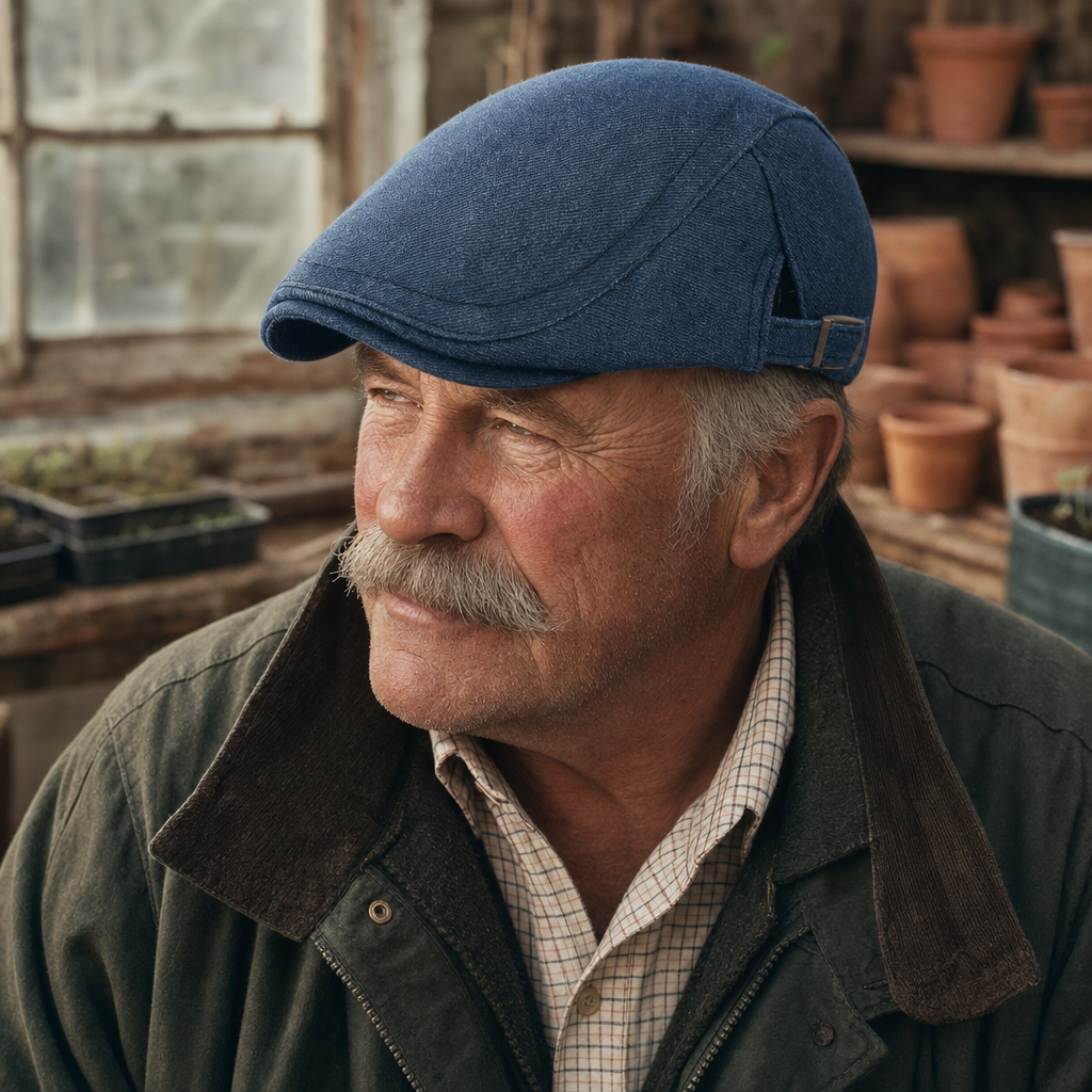 Casquette en denim brut — BEAURAINVILLE