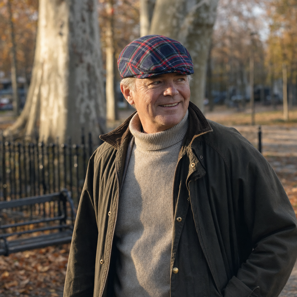 Casquette à tartan — BERLAIMONT