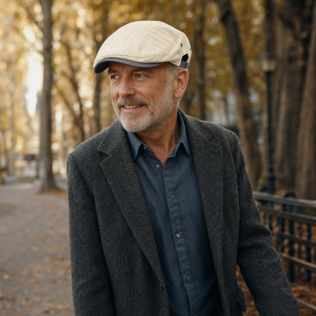 Casquette en coton rayé — MAROILLES