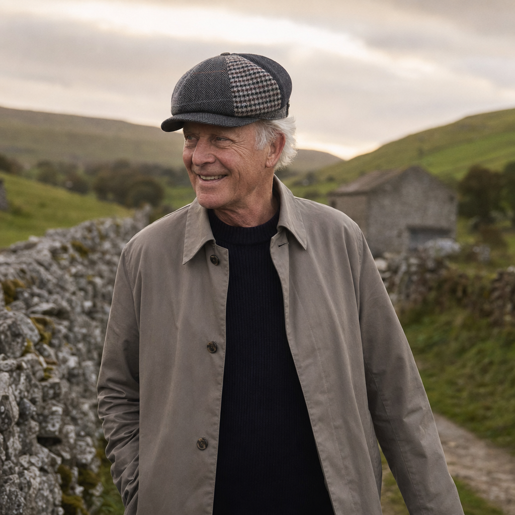 Casquette en laine patchwork — CAMPAGNE