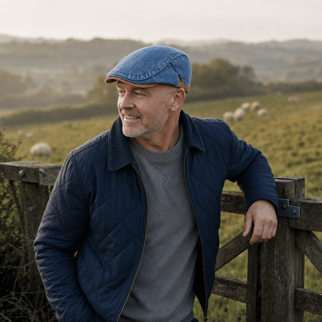 Casquette de travail en denim — WISSANT