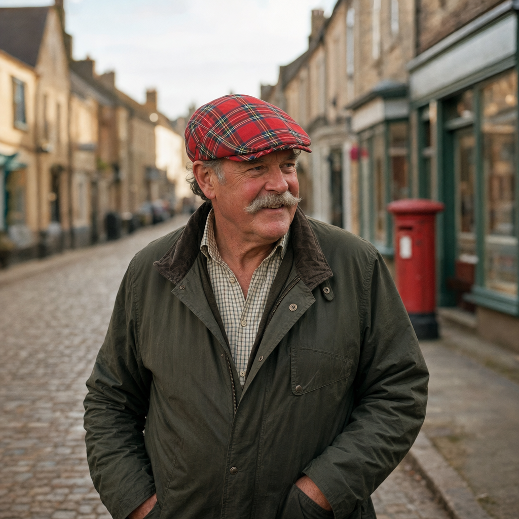 Casquette à carreaux — LAVENTIE