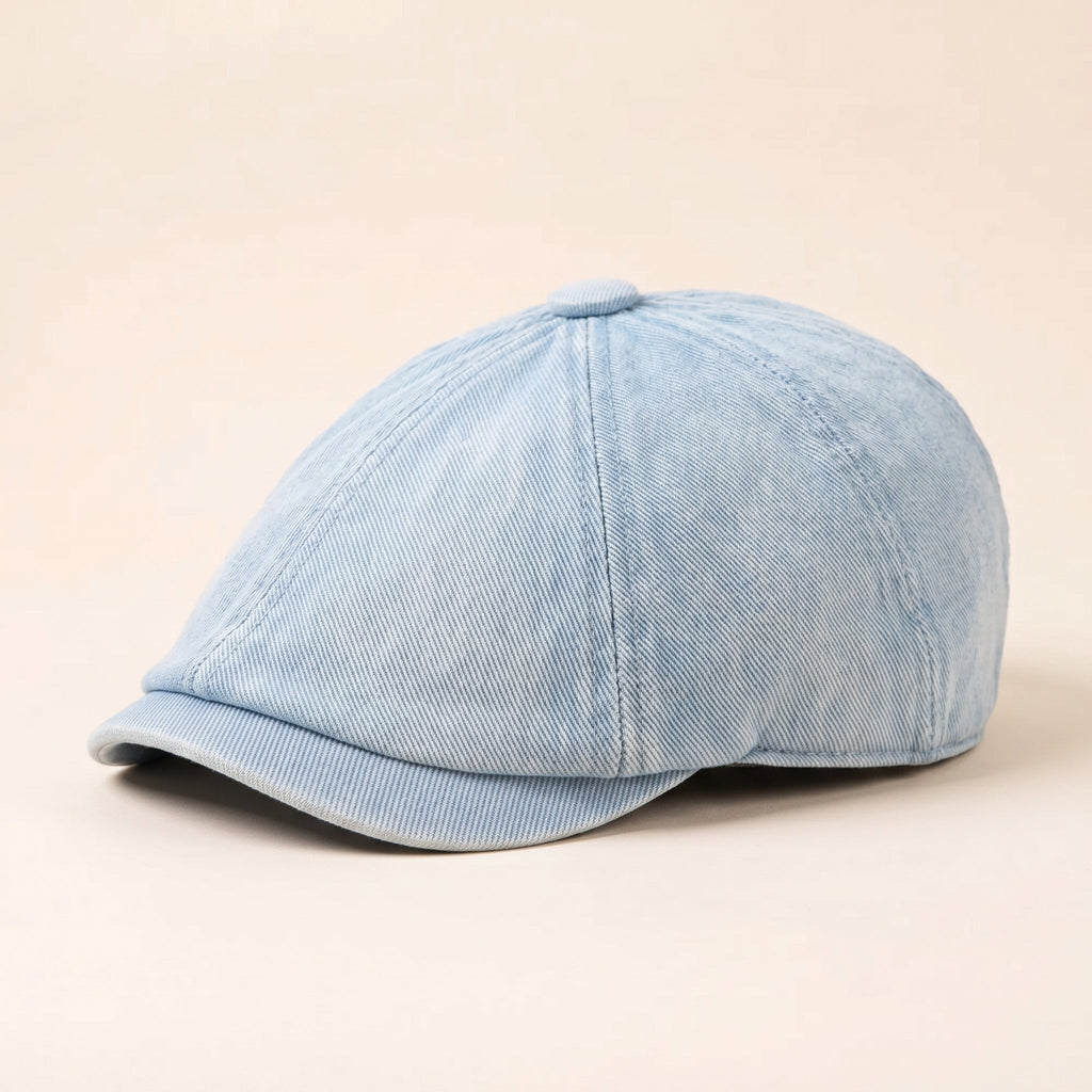 Casquette gavroche en denim — AILLY