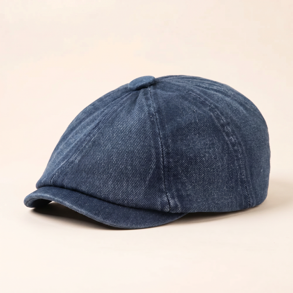 Casquette gavroche en denim — AILLY