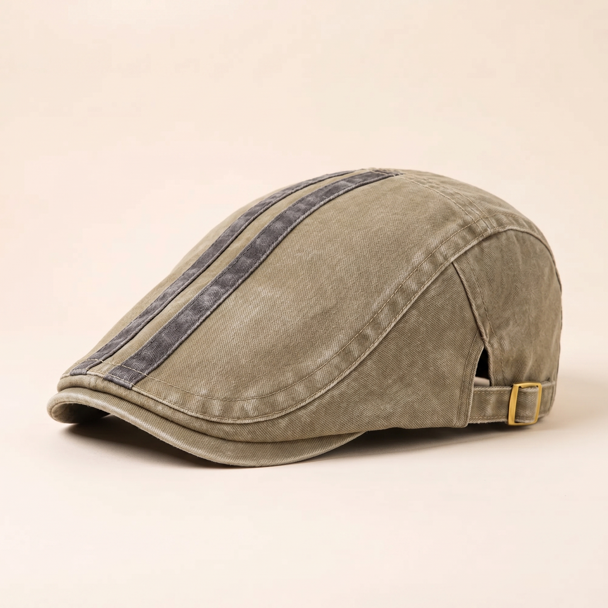 Casquette en denim rayé — AUNEUIL