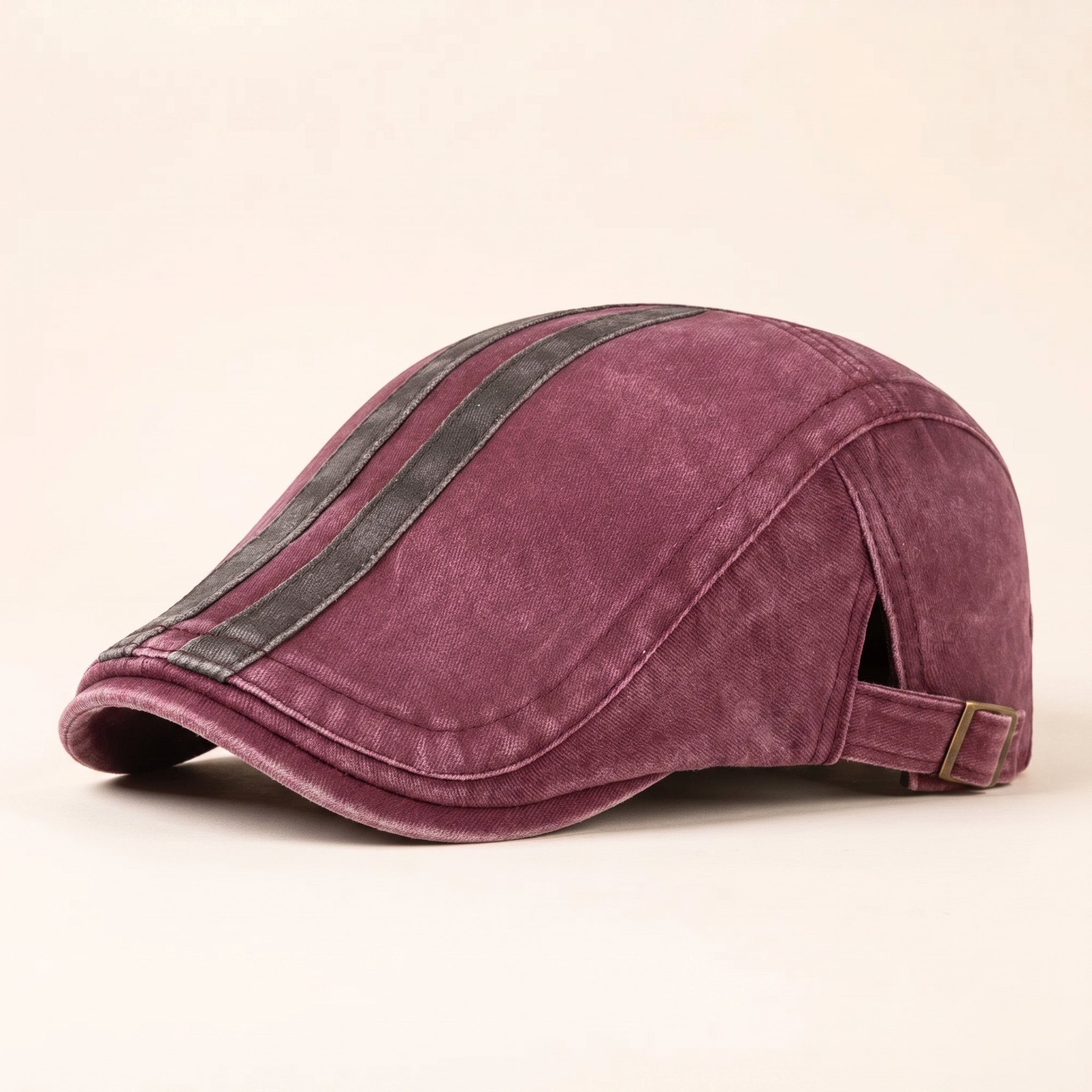 Casquette en denim rayé — AUNEUIL