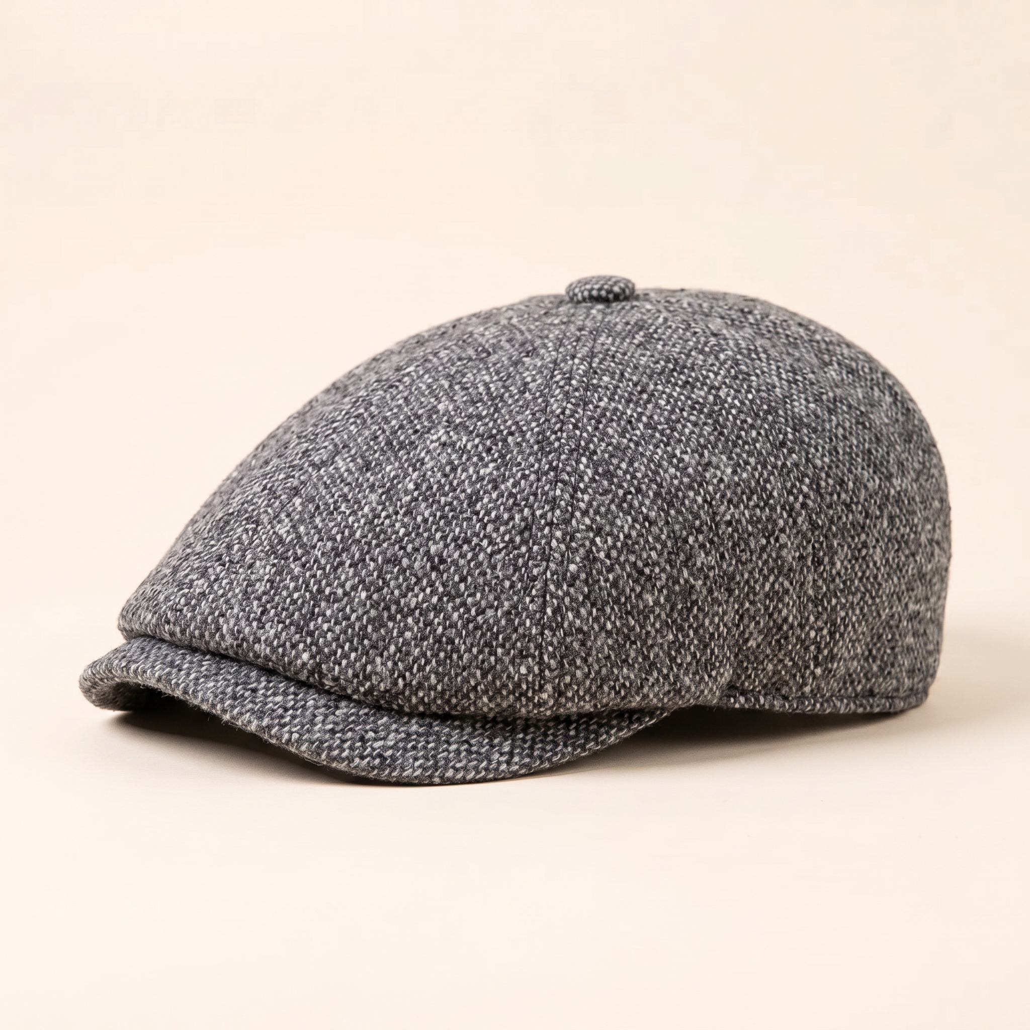 Casquette huit panneaux chinée — OISEMONT