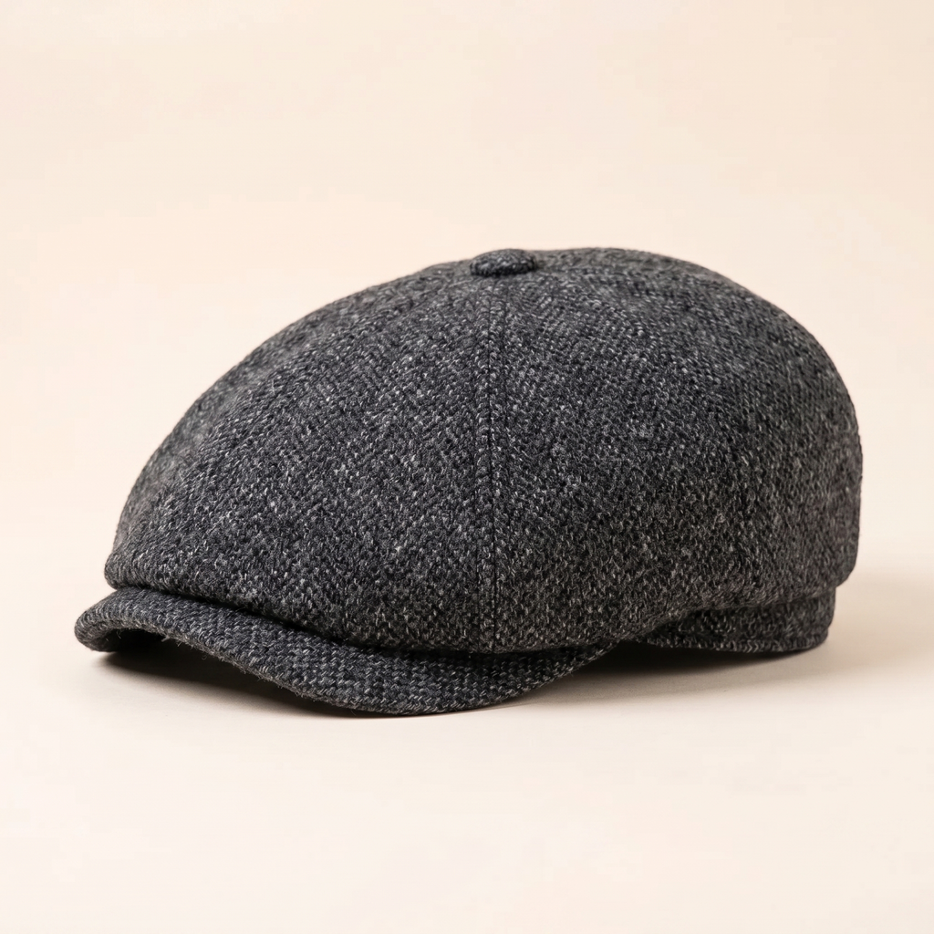 Casquette huit panneaux chinée — OISEMONT