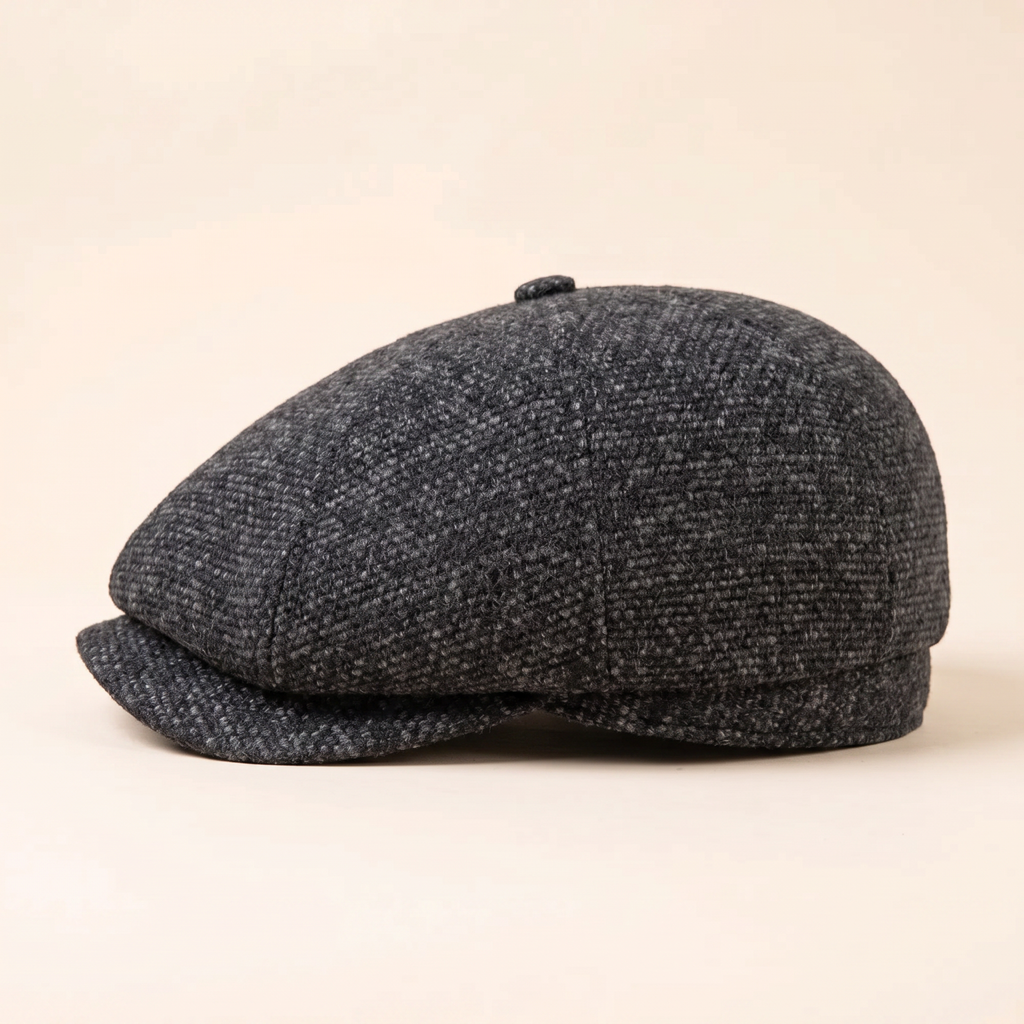 Casquette huit panneaux chinée — OISEMONT