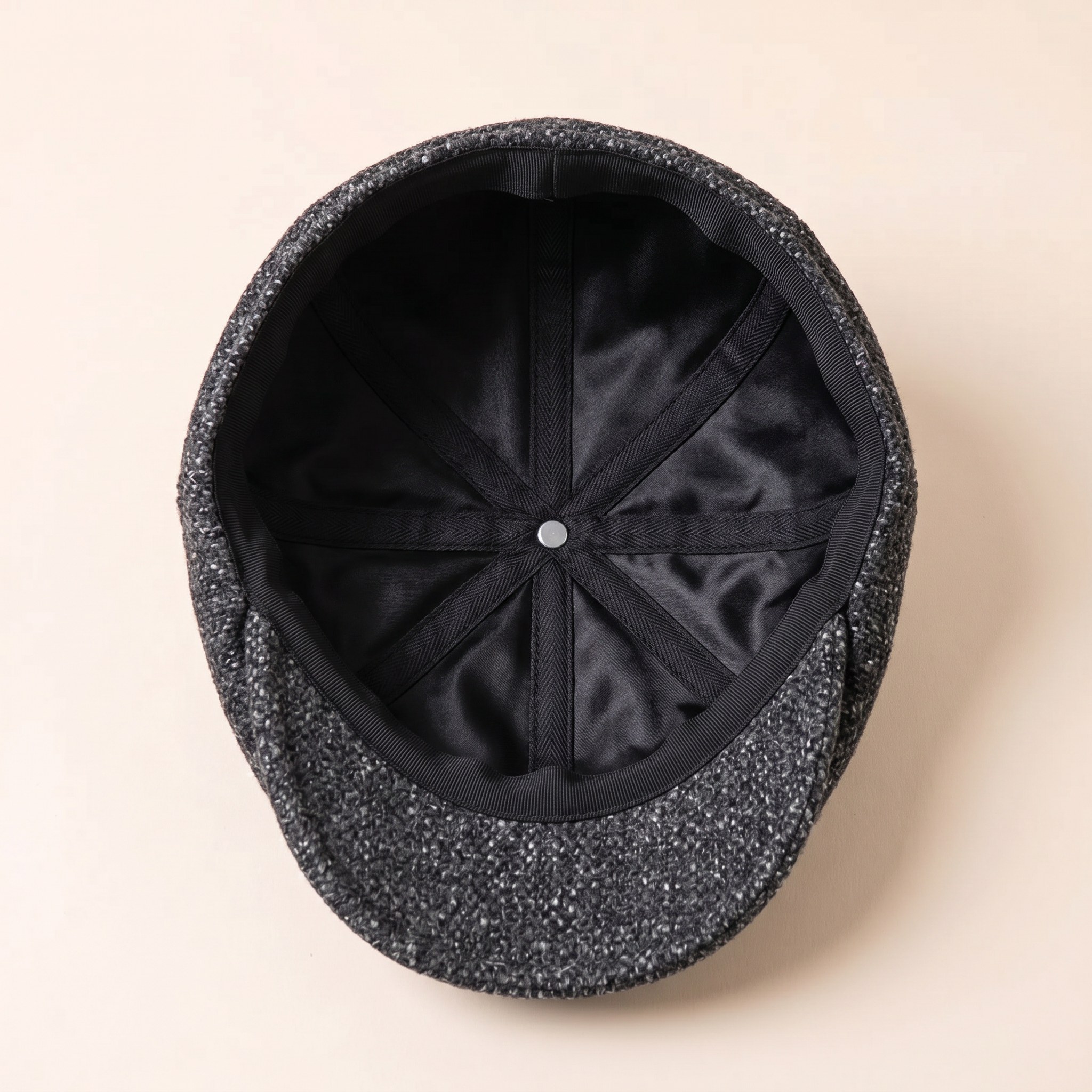 Casquette huit panneaux chinée — OISEMONT