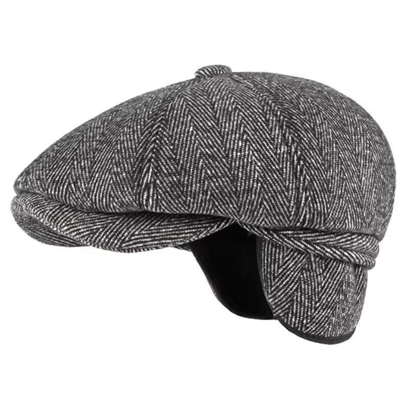 Casquette à chevrons et rabats — FAUQUEMBERGUES