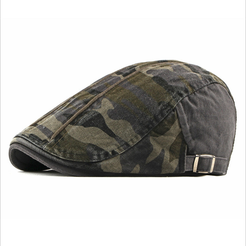 Casquette camouflage en coton — HALLENCOURT