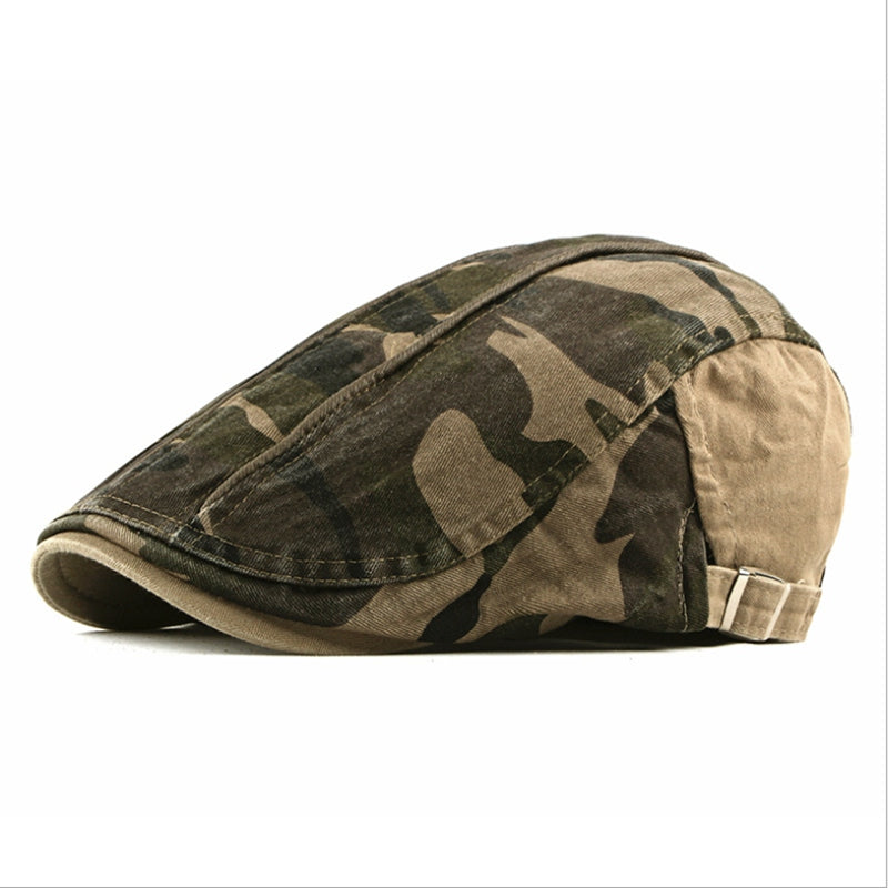 Casquette camouflage en coton — HALLENCOURT