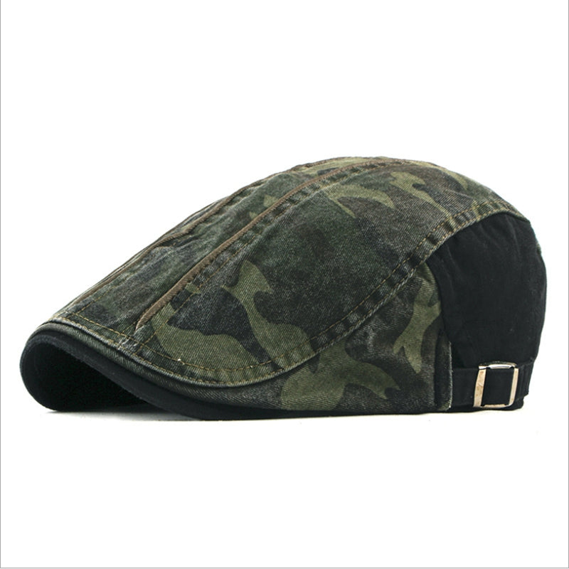 Casquette camouflage en coton — HALLENCOURT