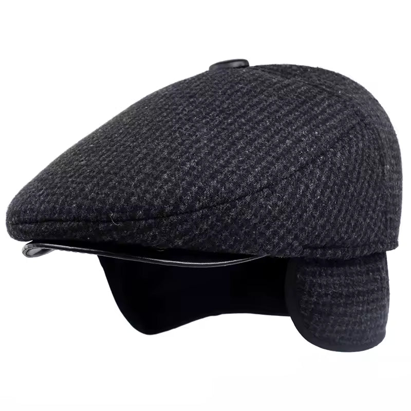 Casquette en laine à rabats — ORIGNY