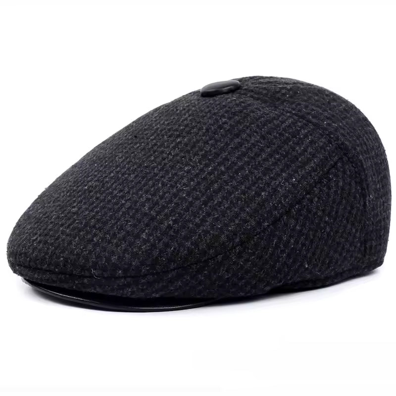 Casquette en laine à rabats — ORIGNY