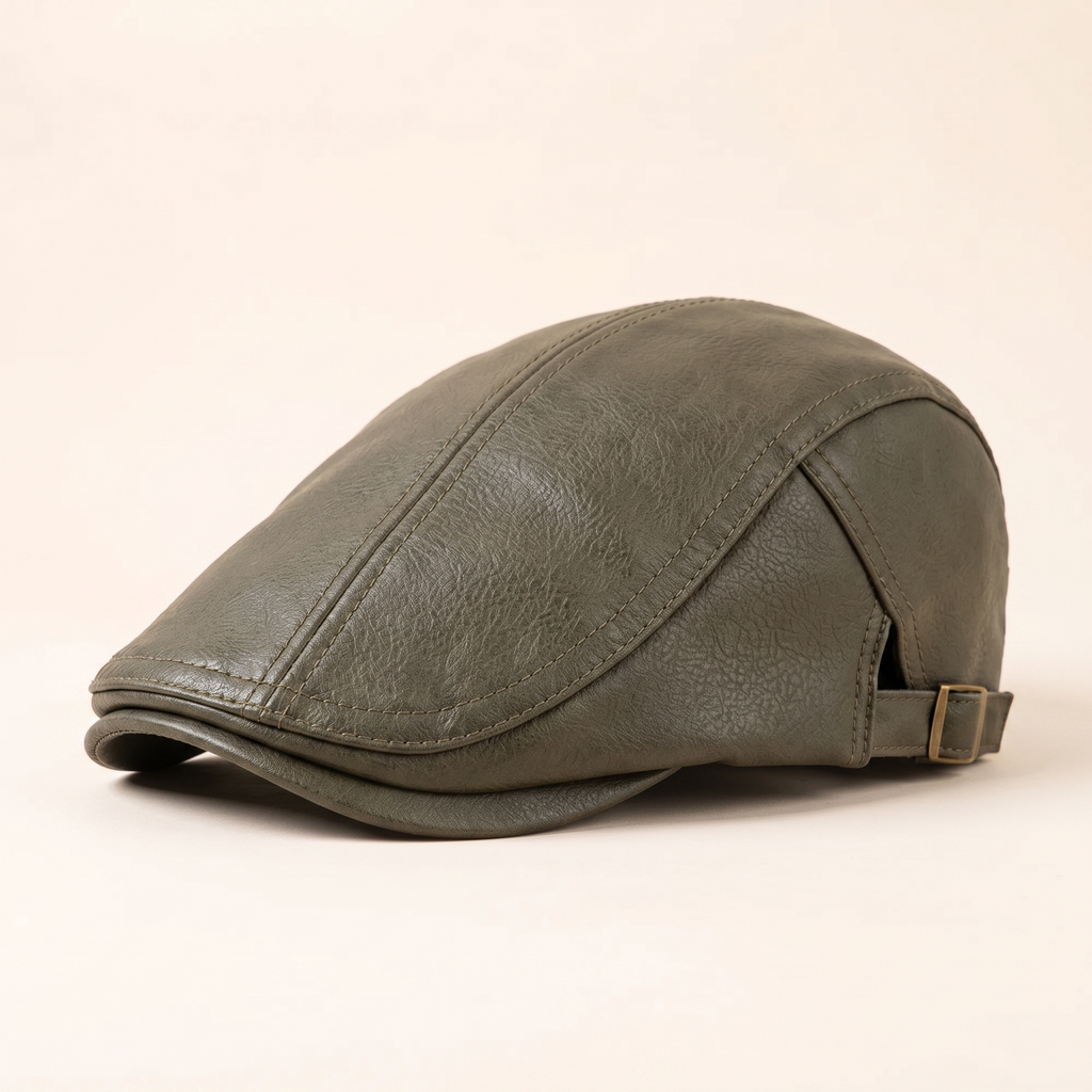 Casquette en cuir Héritage — FORMERIE