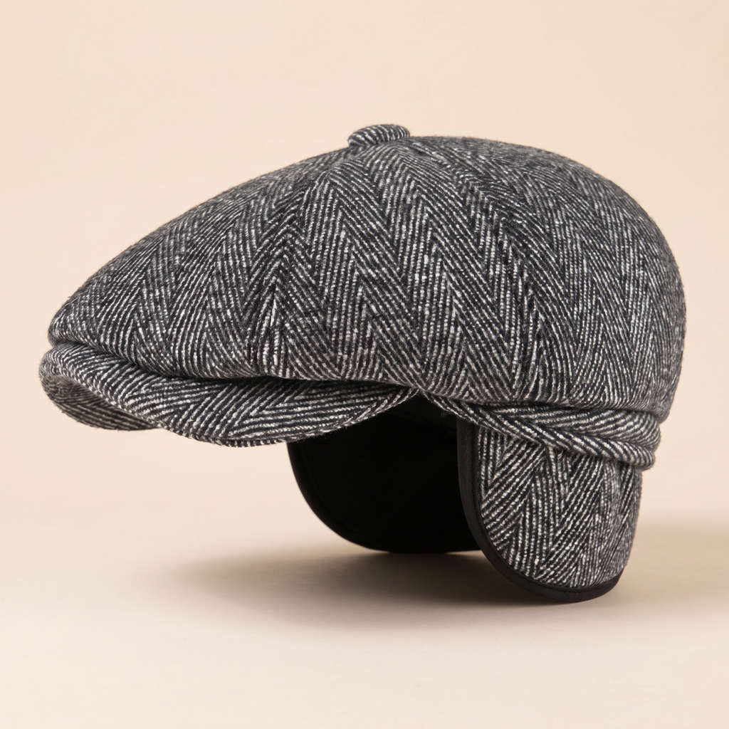 Casquette à chevrons et rabats — BULLES