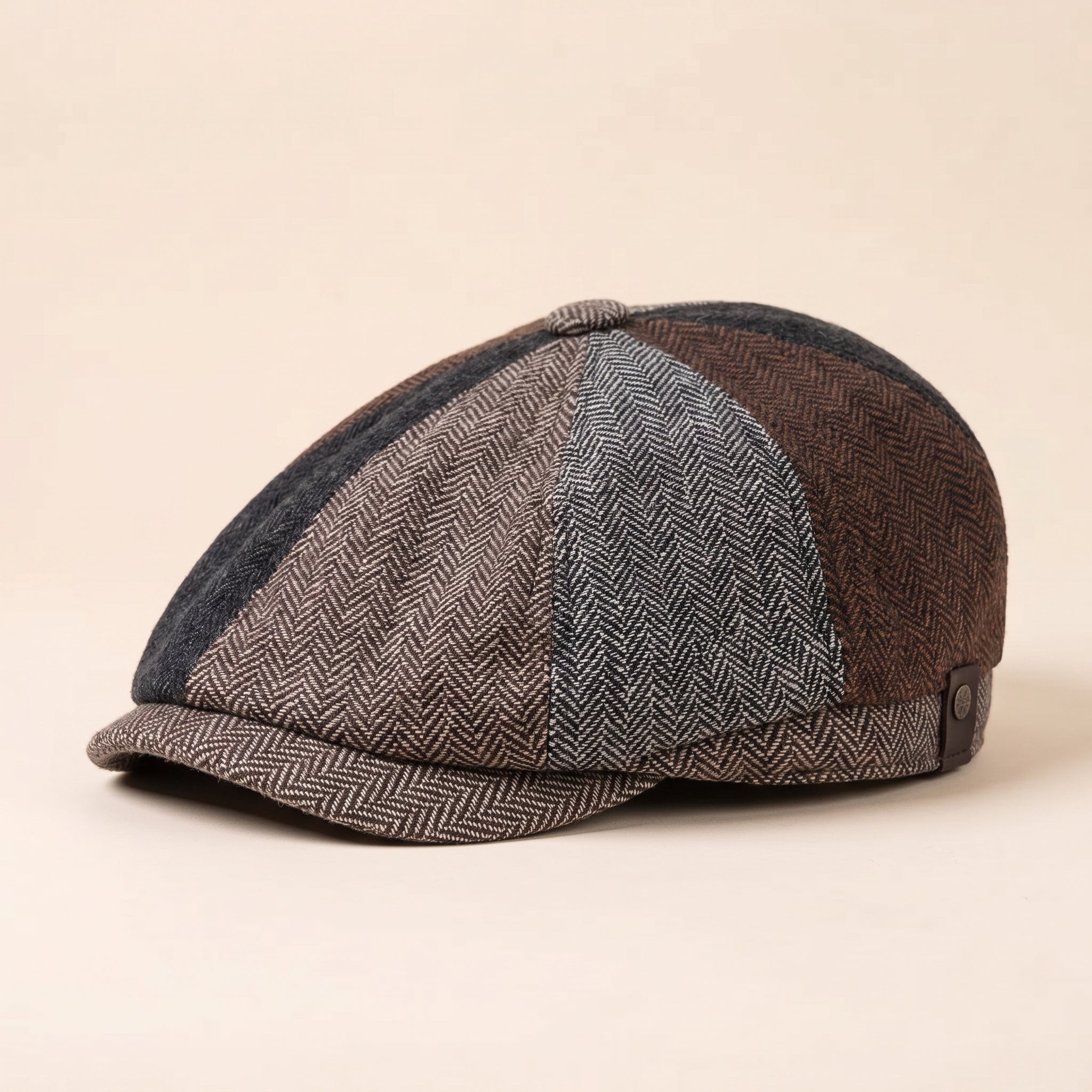 Casquette en laine à chevrons — WIMEREUX