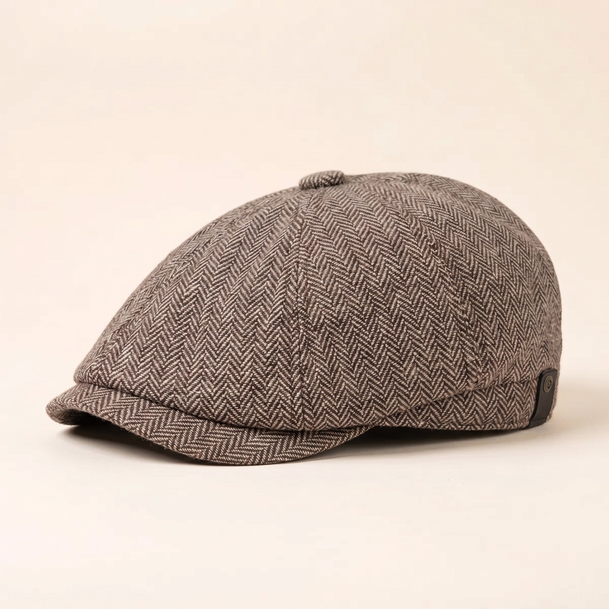 Casquette en laine à chevrons — WIMEREUX