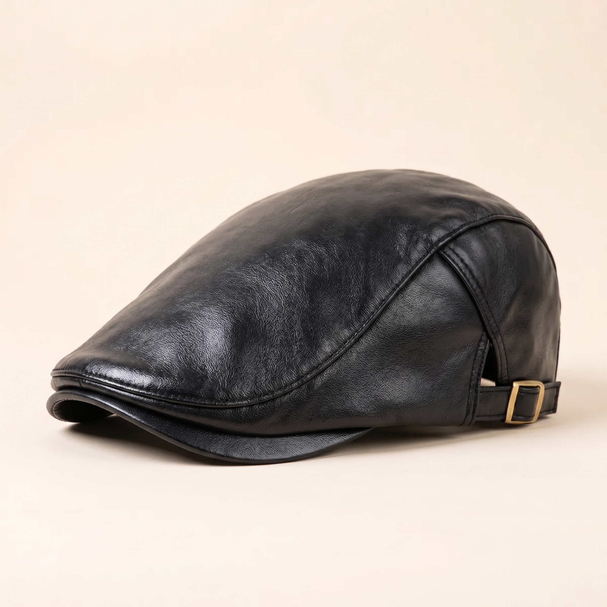 Casquette driver en cuir — CASSEL