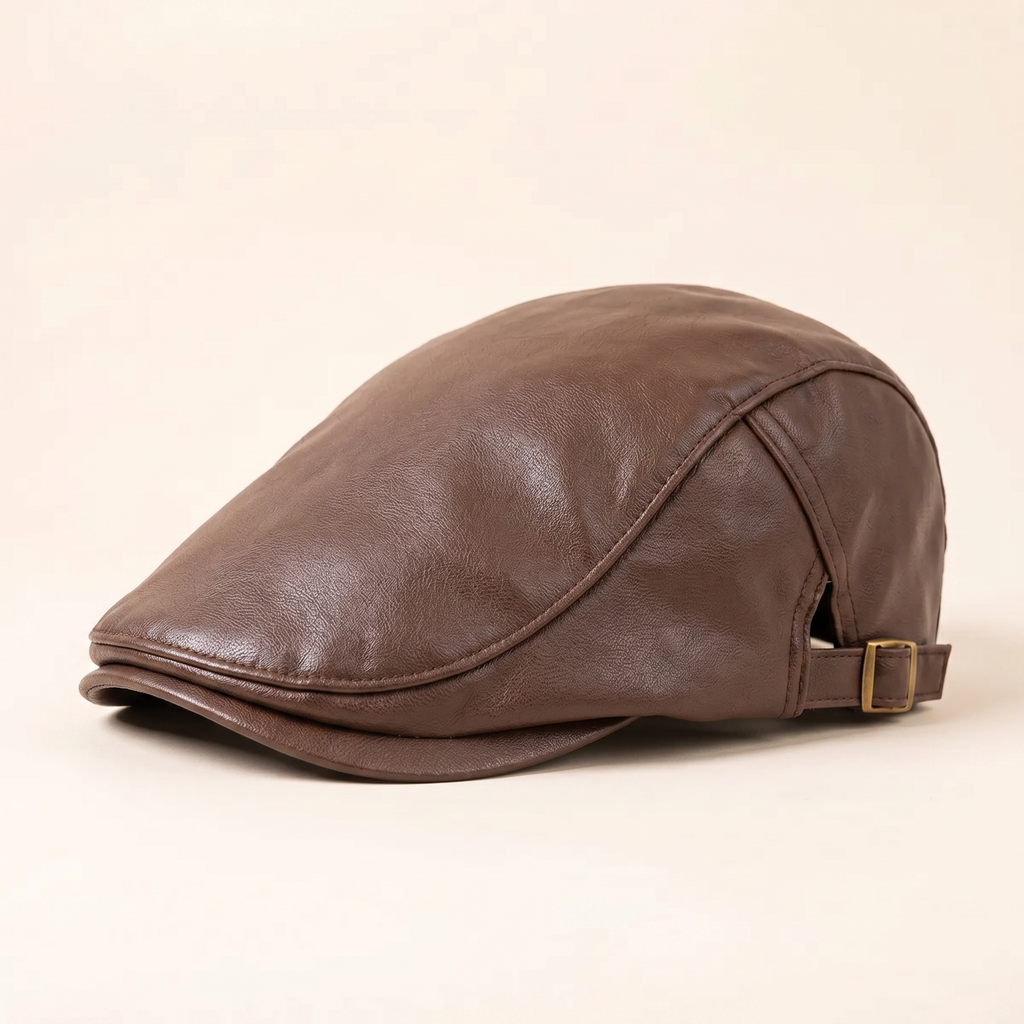 Casquette driver en cuir — CASSEL