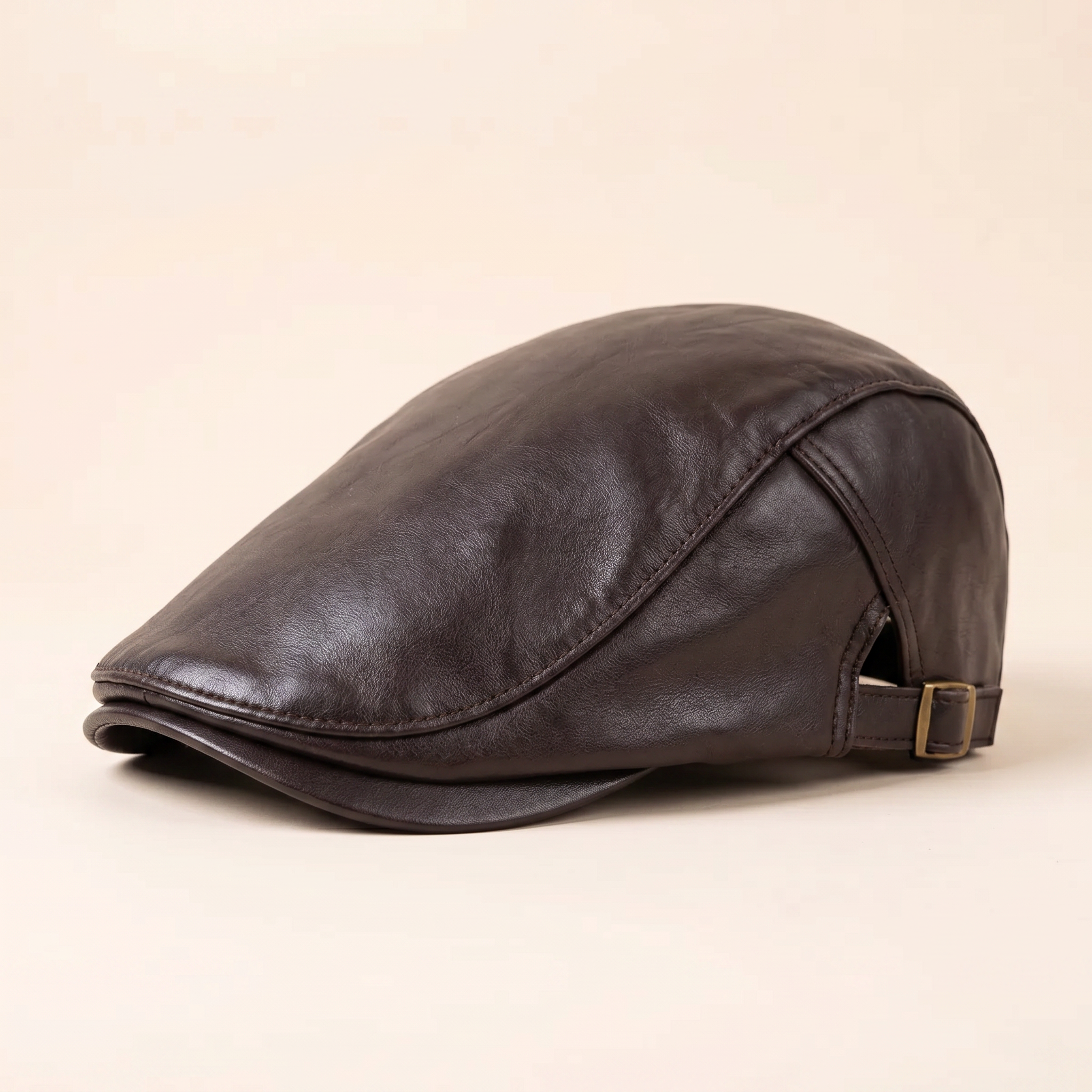 Casquette driver en cuir — CASSEL