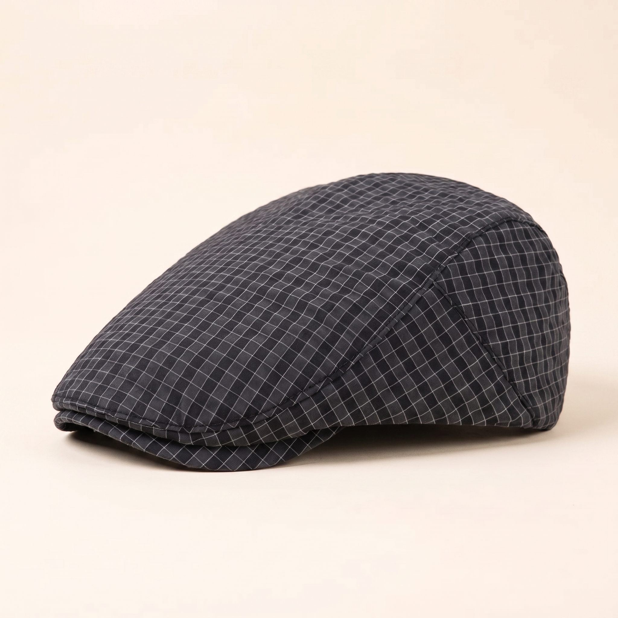 Casquette légère à carreaux fins — MOUY