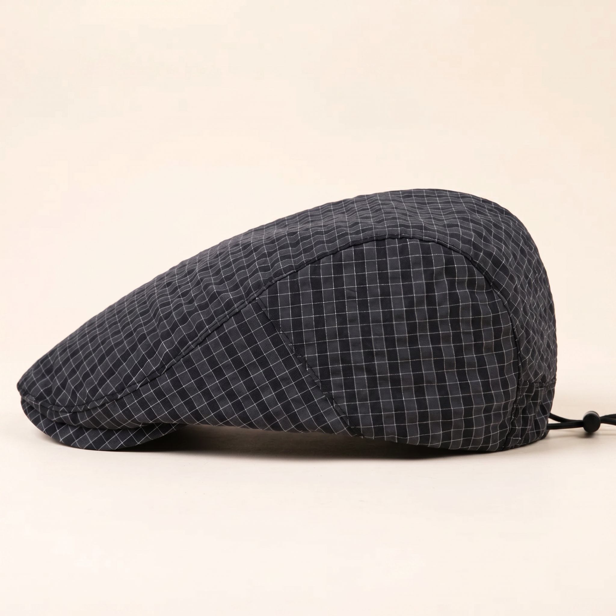 Casquette légère à carreaux fins — MOUY