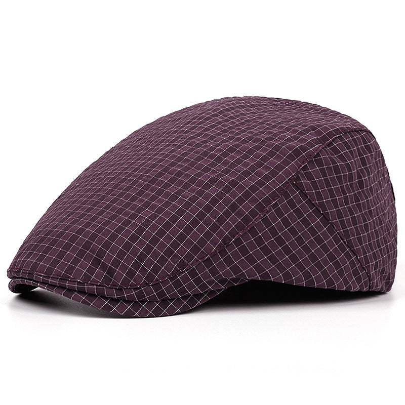 Casquette légère à carreaux fins — NAOURS