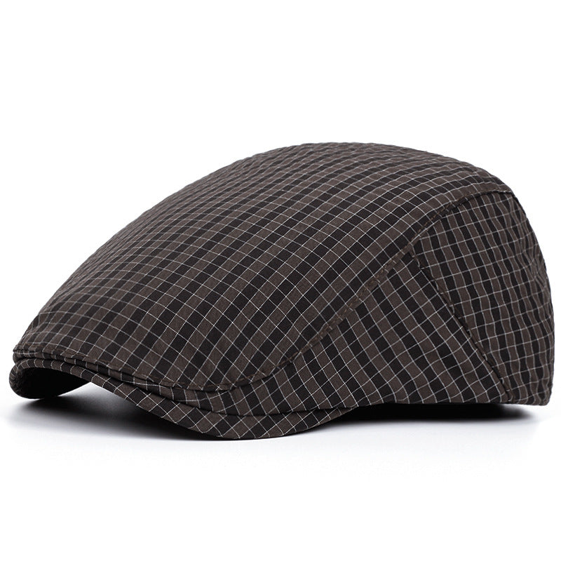 Casquette légère à carreaux fins — NAOURS