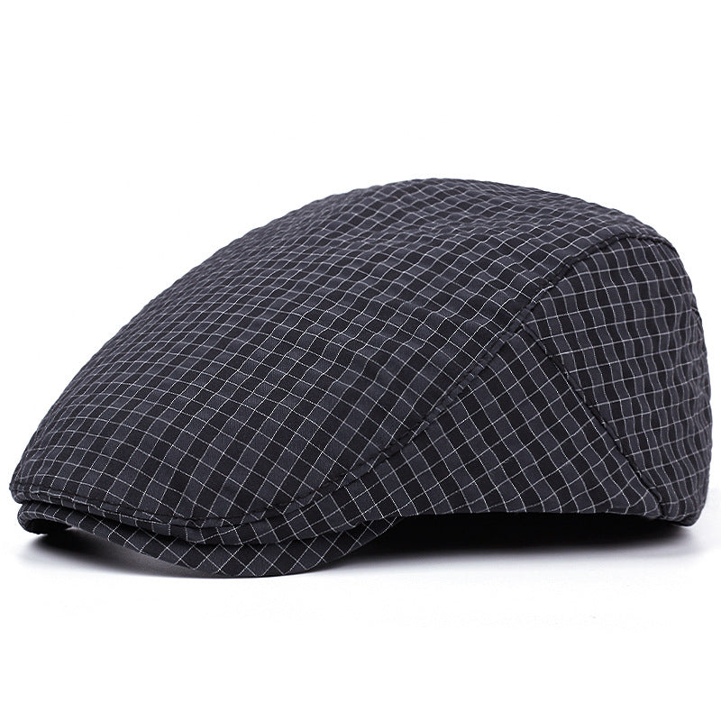 Casquette légère à carreaux fins — NAOURS
