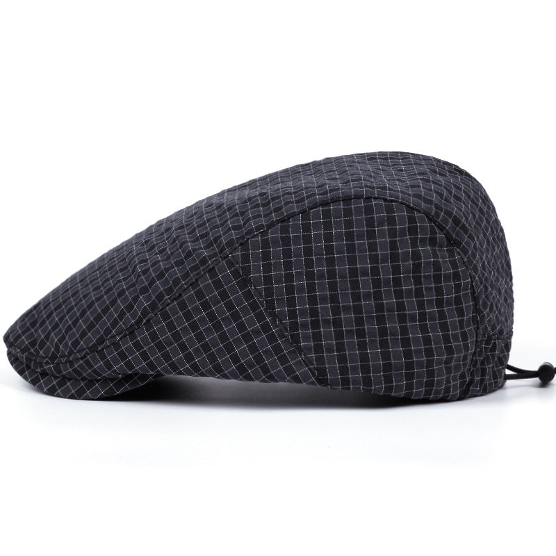 Casquette légère à carreaux fins — NAOURS