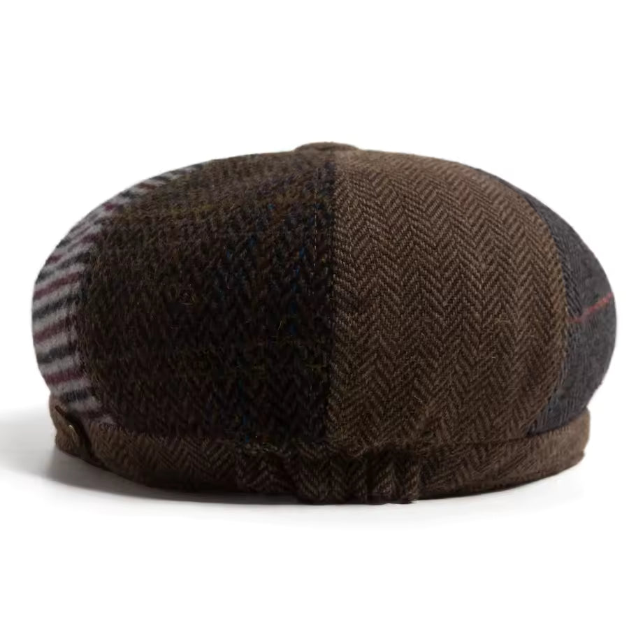 Casquette en laine patchwork — CAMPAGNE