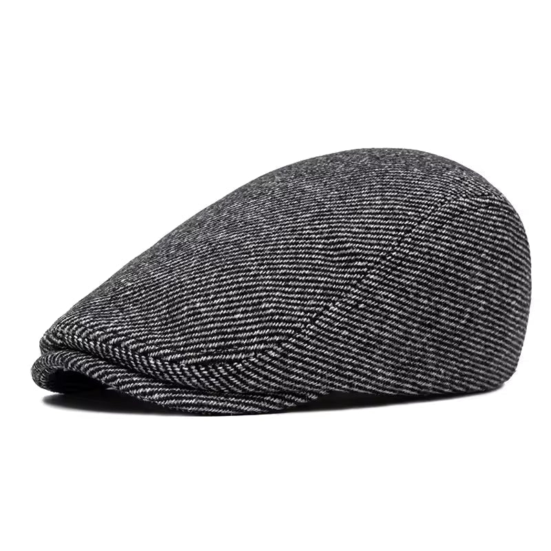 Casquette plate en tweed — BRAINE
