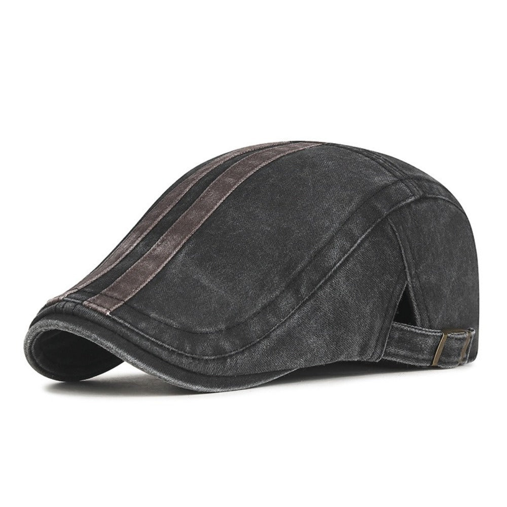 Casquette en denim rayé — ROYE