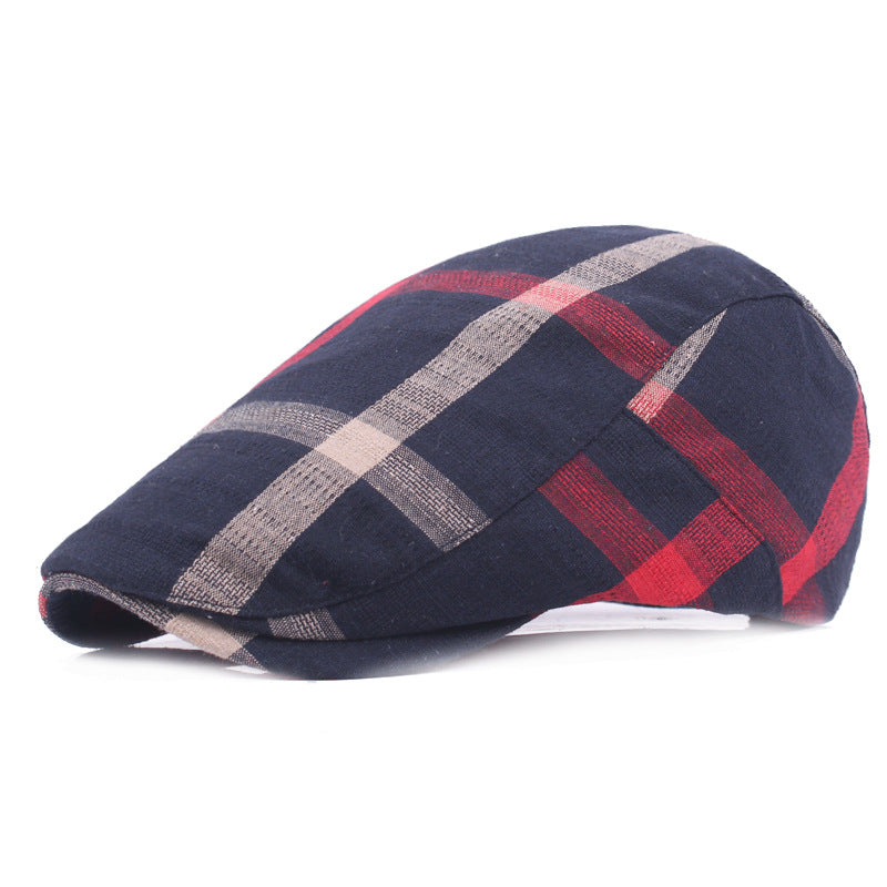 Casquette à carreaux rétro — RIBEMONT