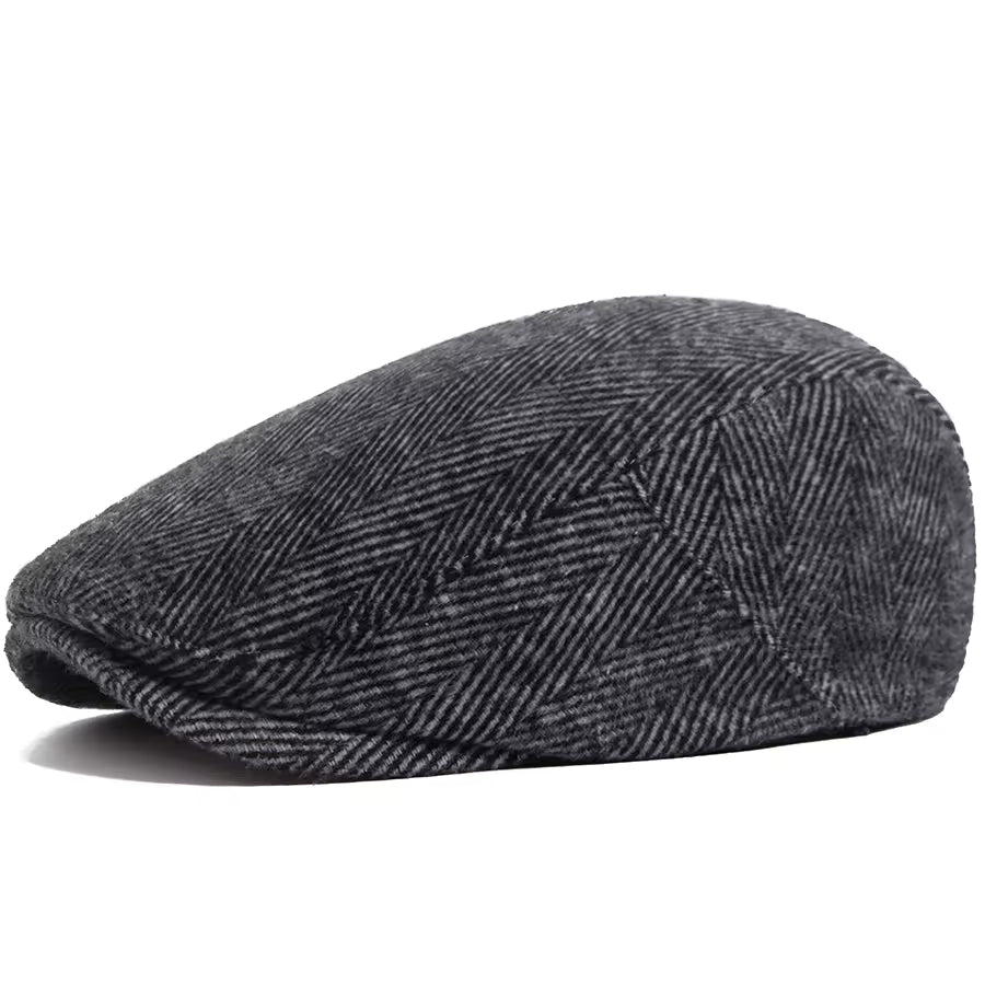 Casquette en laine à chevrons — CYSOING