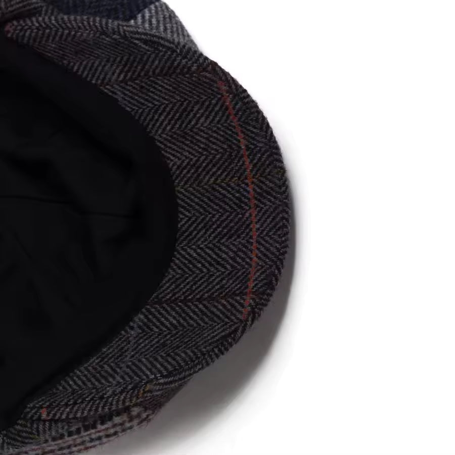 Casquette en laine patchwork — CAMPAGNE