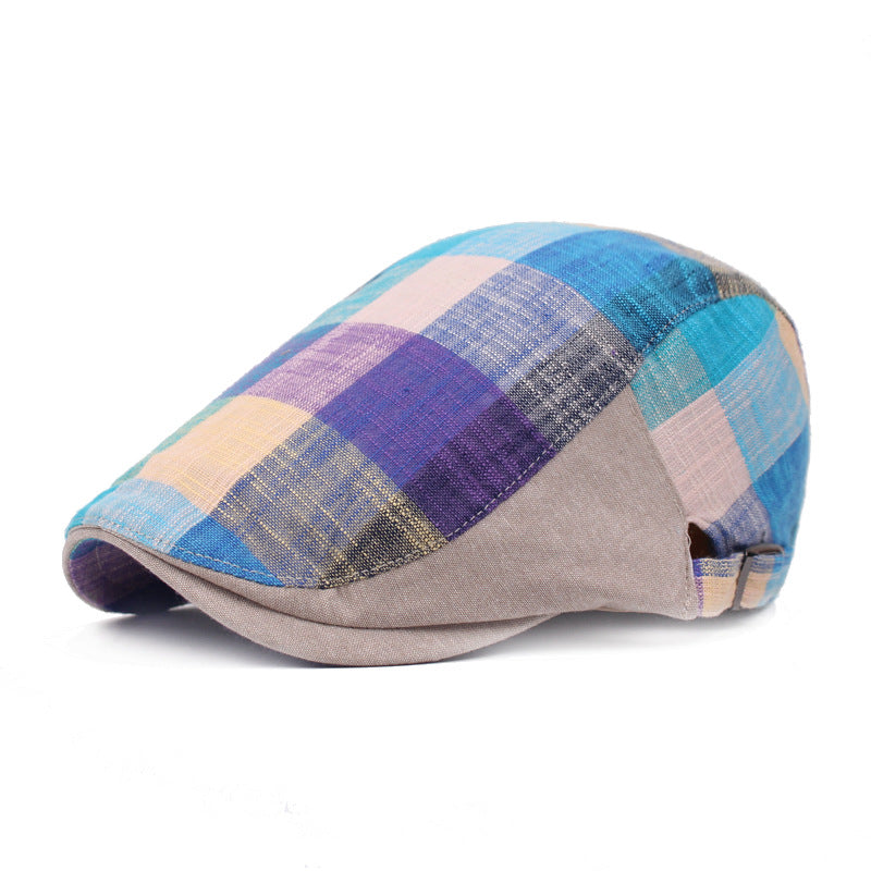 Casquette à carreaux rétro — RIBEMONT
