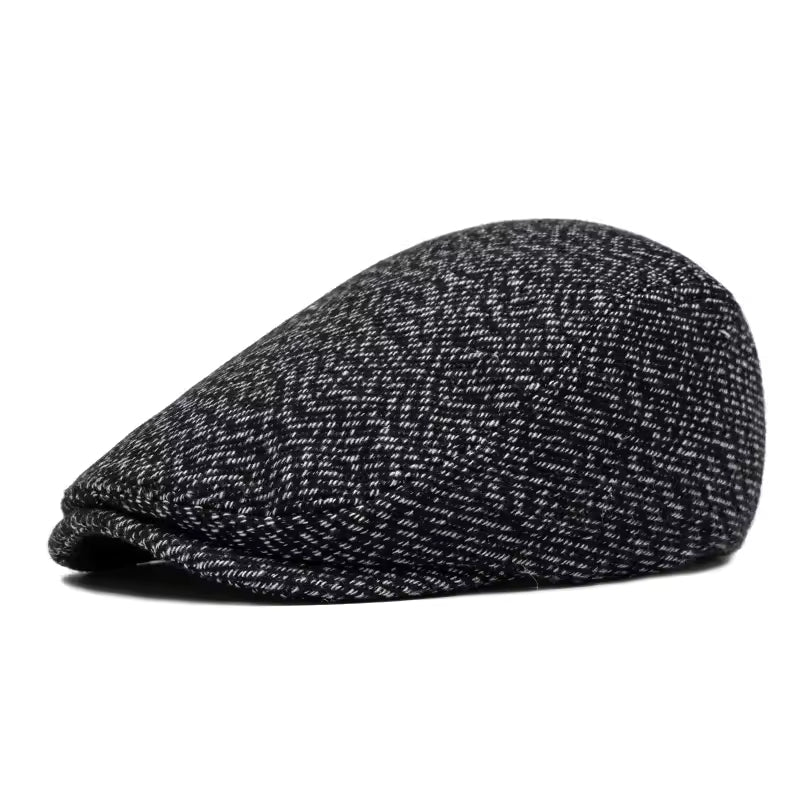 Casquette plate en tweed — BRAINE