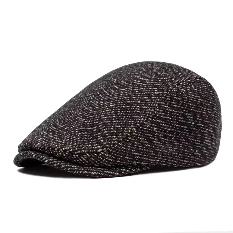 Casquette plate en tweed — BRAINE