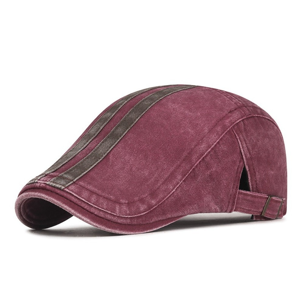 Casquette en denim rayé — ROYE