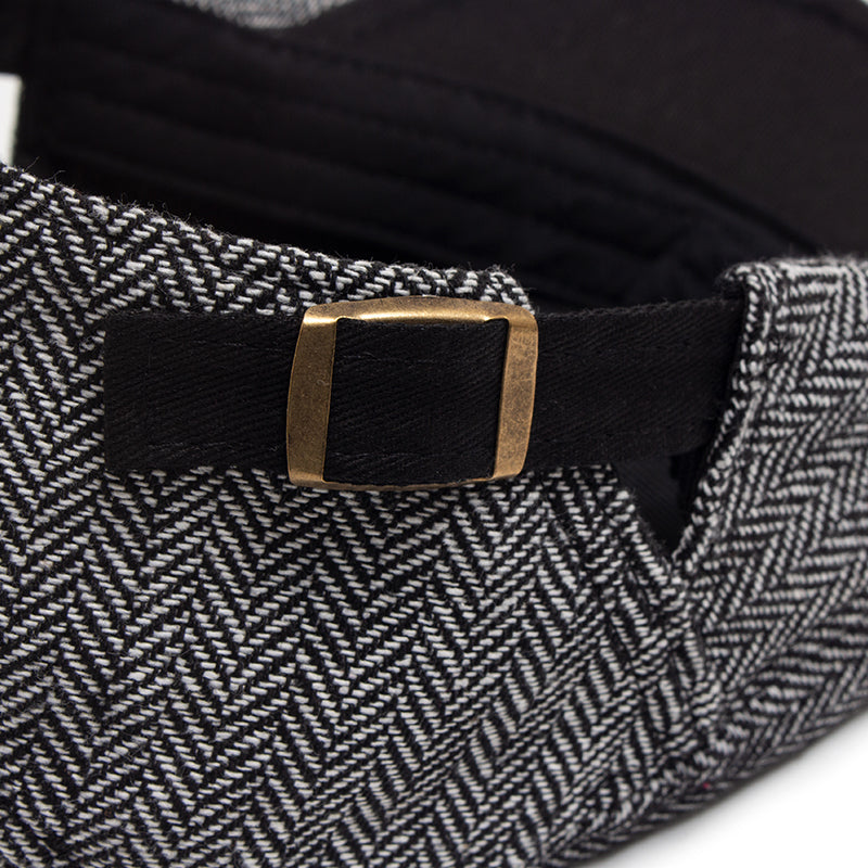 Casquette driver en laine à chevrons — ARDRES