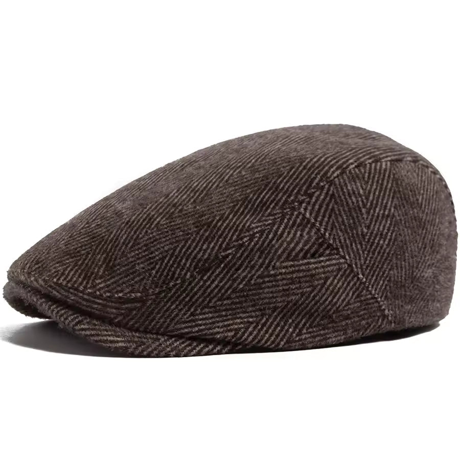 Casquette en laine à chevrons — CYSOING