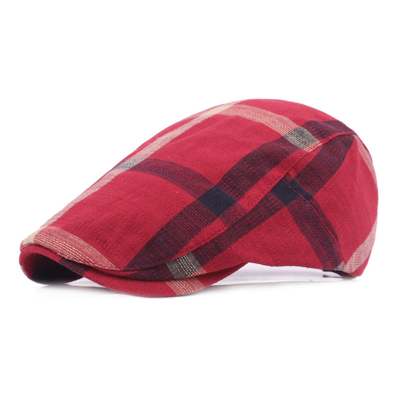 Casquette à carreaux rétro — RIBEMONT